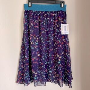 NWT Lulu-roe Midi Lola Skirt